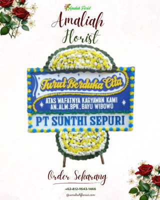 Papan Bunga Duka di Sepang Jaya