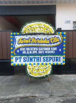 Papan Bunga Duka di Sepang Jaya